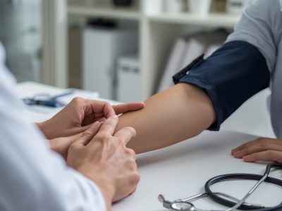 lucid origin a skilled medical professionals hands are gently 1